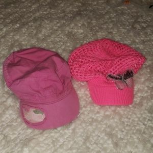 BCG and Justice girls hats